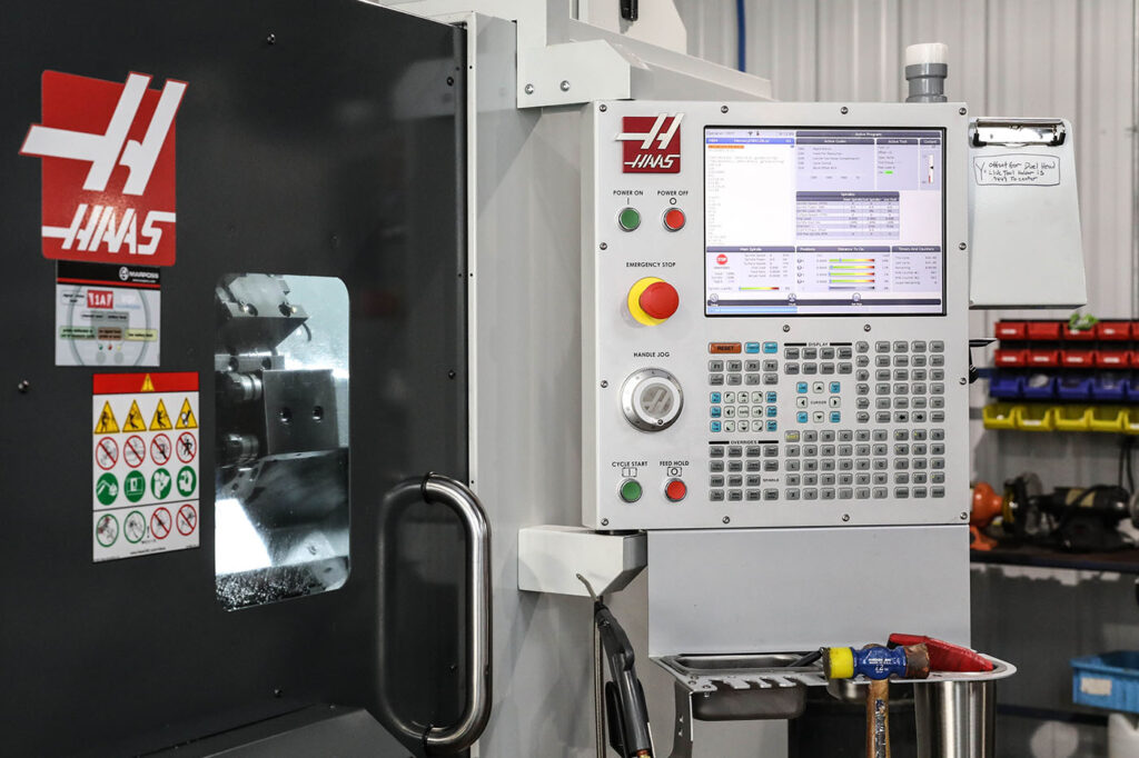 Haas Machine with FeatureCAM